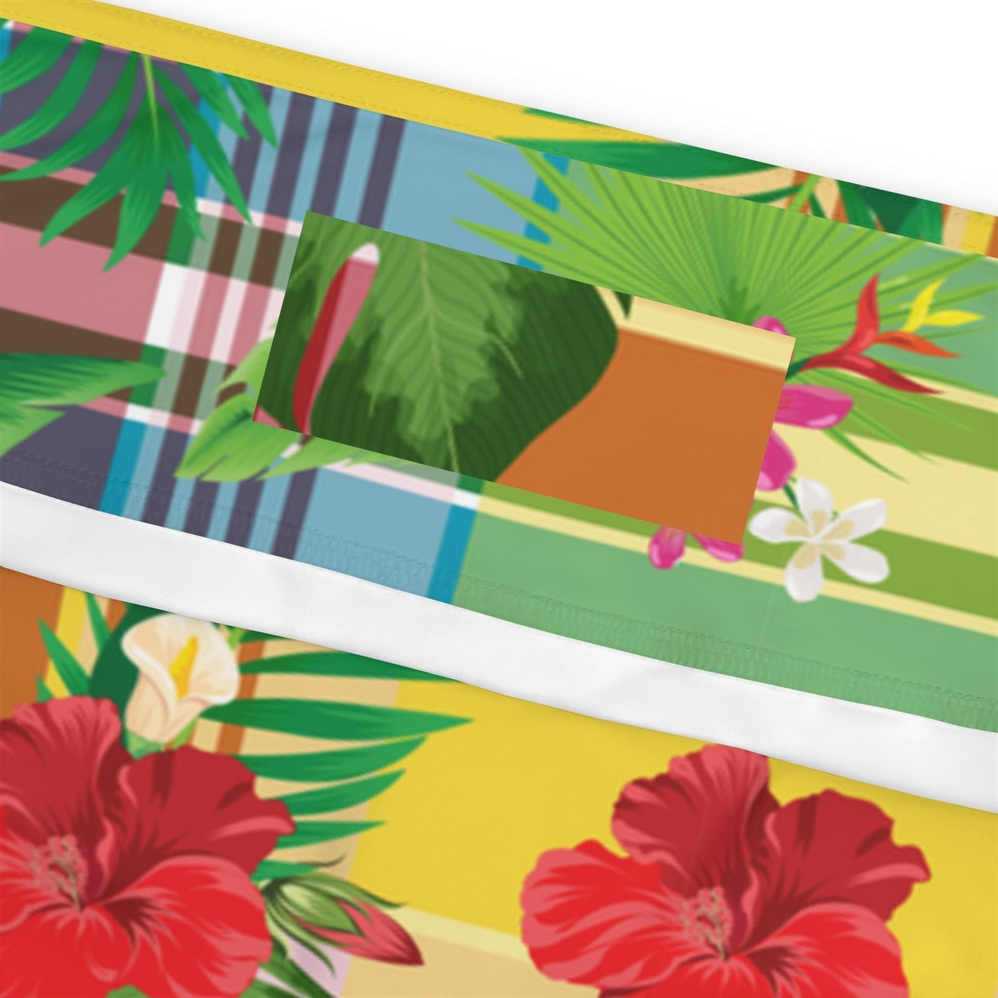 Madras Plus Size Leggings | Phade Fashion Virgin Islands