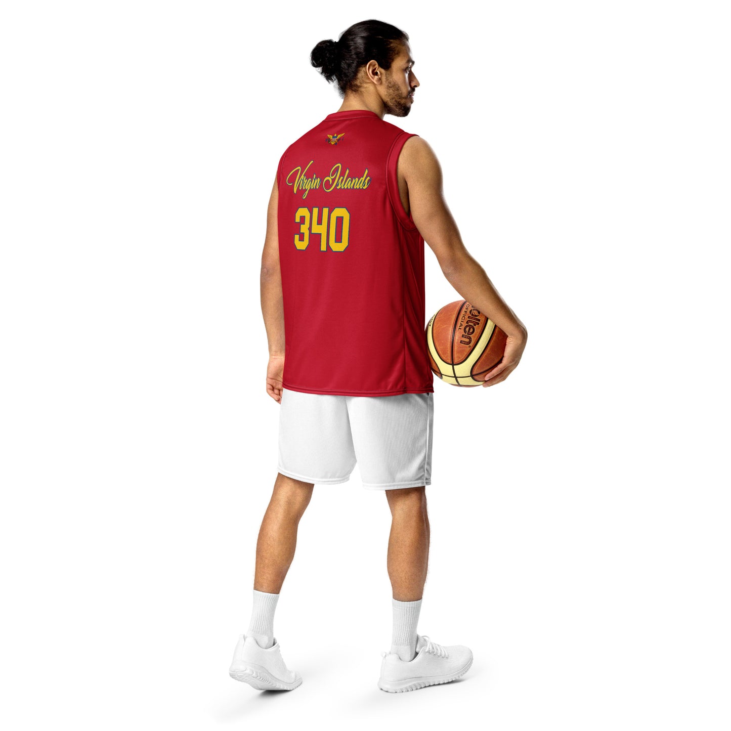 Cherry Red Basketball Jersey | Phade Fashion Virgin Islands