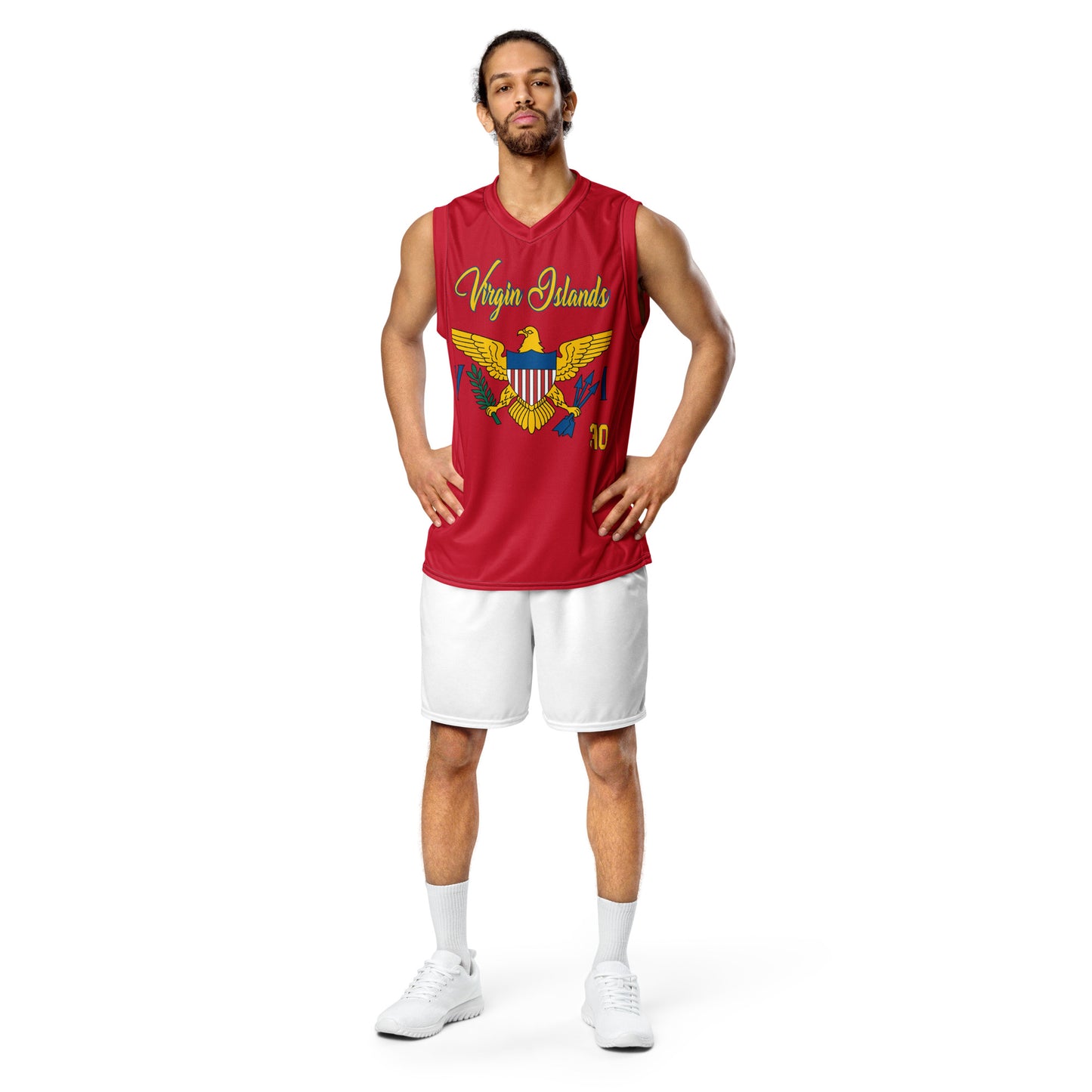 Cherry Red Basketball Jersey | Phade Fashion Virgin Islands