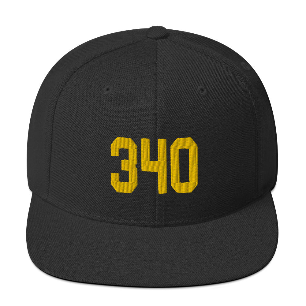Gold 340 Snapback Hat | Phade Fashion Virgin Islands