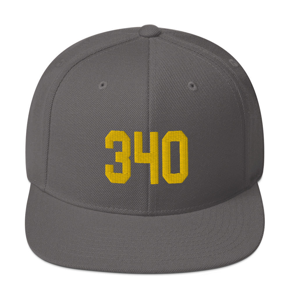 Gold 340 Snapback Hat | Phade Fashion Virgin Islands