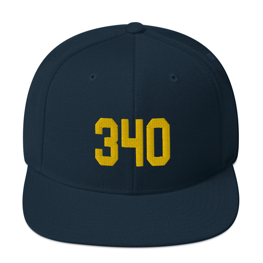 Gold 340 Snapback Hat | Phade Fashion Virgin Islands