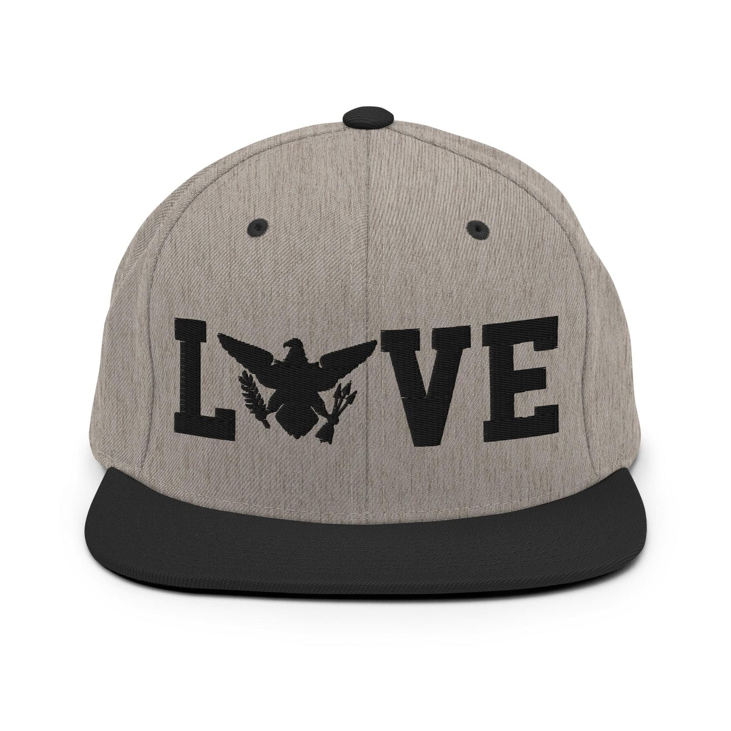 Love black Snapback Hat | Phade Fashion Virgin Islands