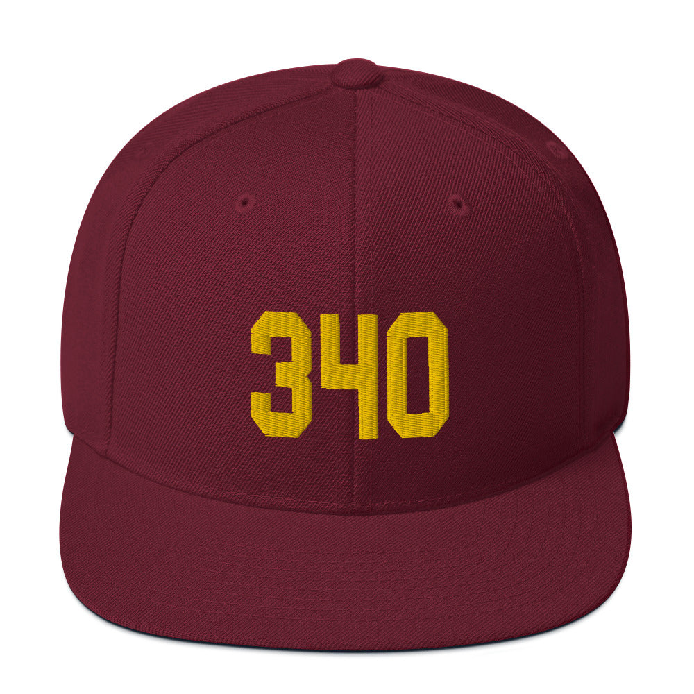 Gold 340 Snapback Hat | Phade Fashion Virgin Islands