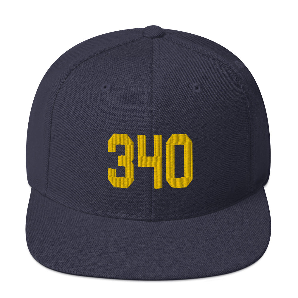 Gold 340 Snapback Hat | Phade Fashion Virgin Islands