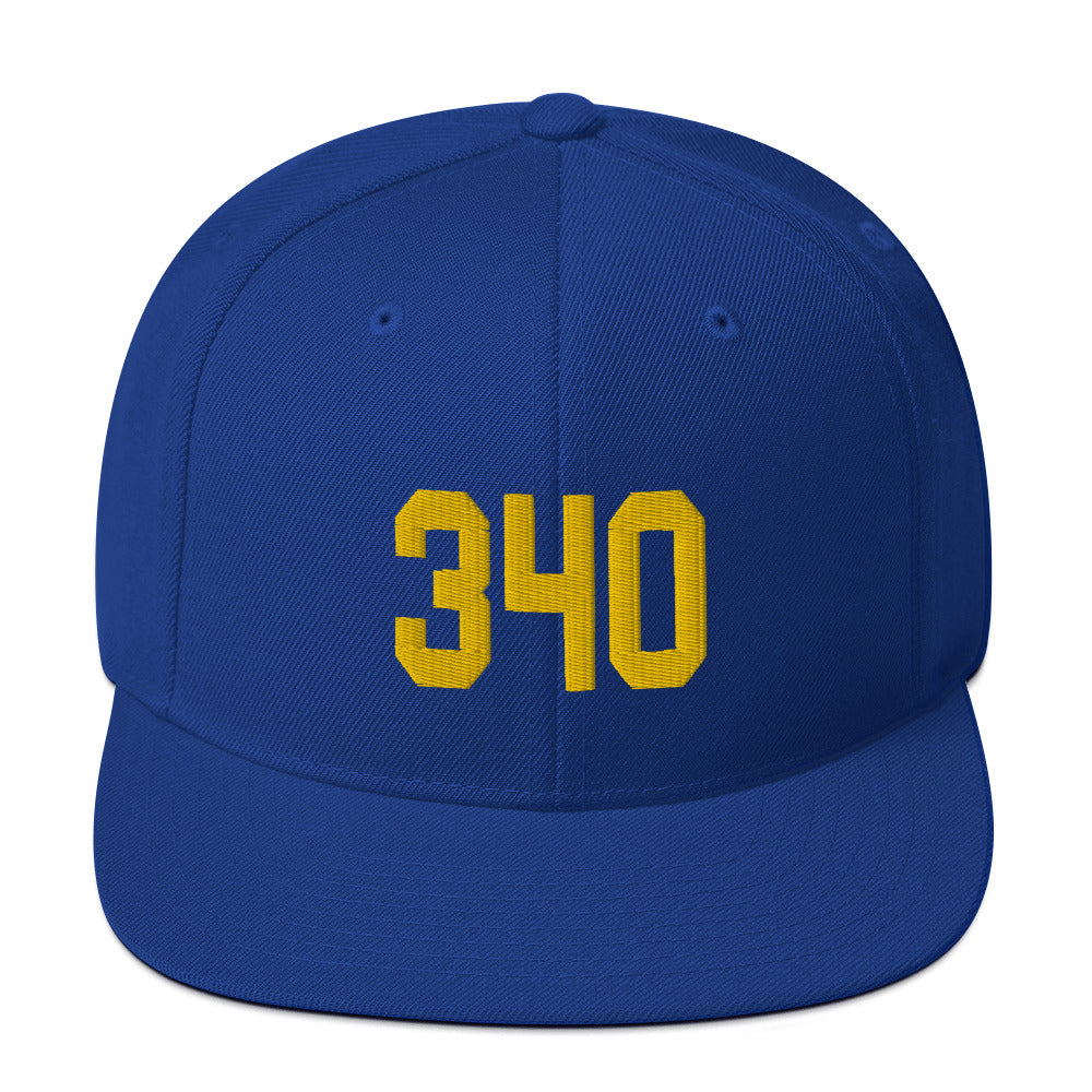 Gold 340 Snapback Hat | Phade Fashion Virgin Islands