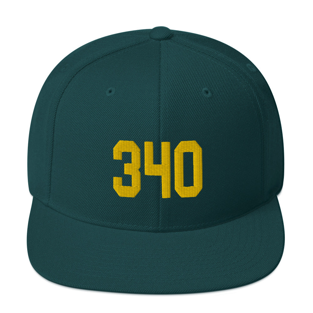 Gold 340 Snapback Hat | Phade Fashion Virgin Islands