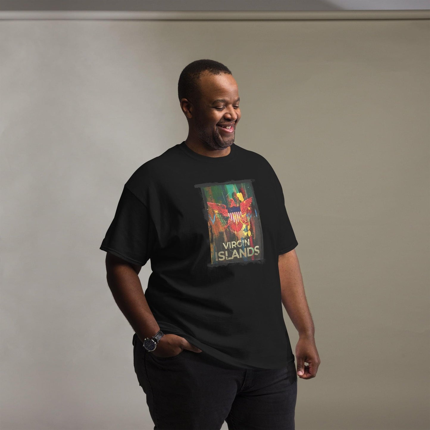 Virgin Islands Red Eagle Tee | Phade Fashion Virgin Islands