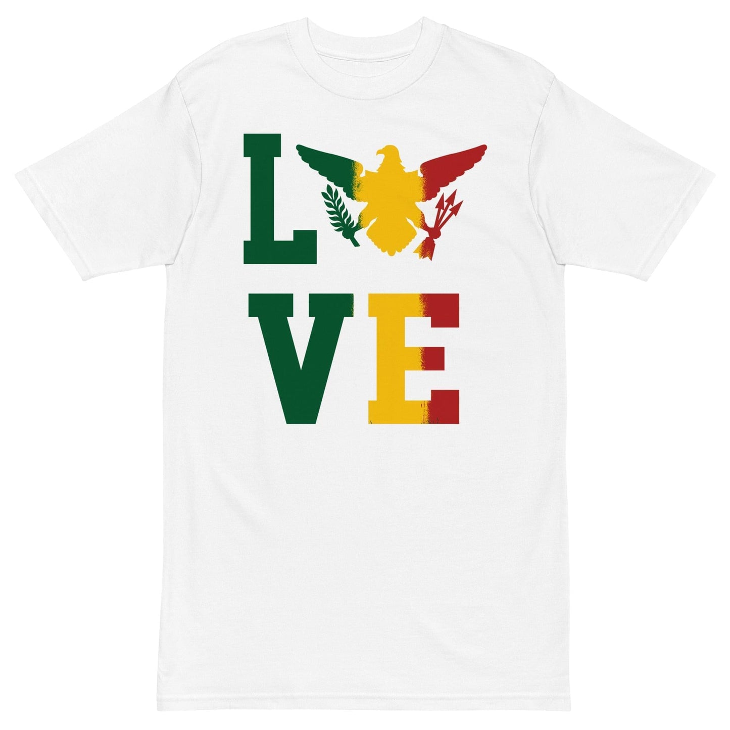 Vi Love Men’s Black T-Shirt | Phade Fashion Virgin Islands