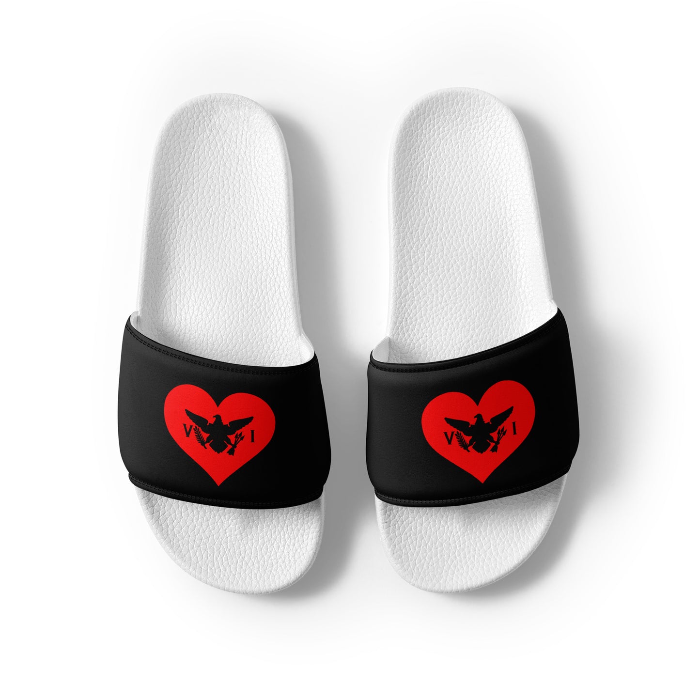 Men’s Heart Slides | Phade Fashion Virgin Islands