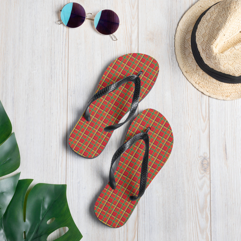 Madras Flip Flops | Flip Flops | Phade Fashion Virgin Islands
