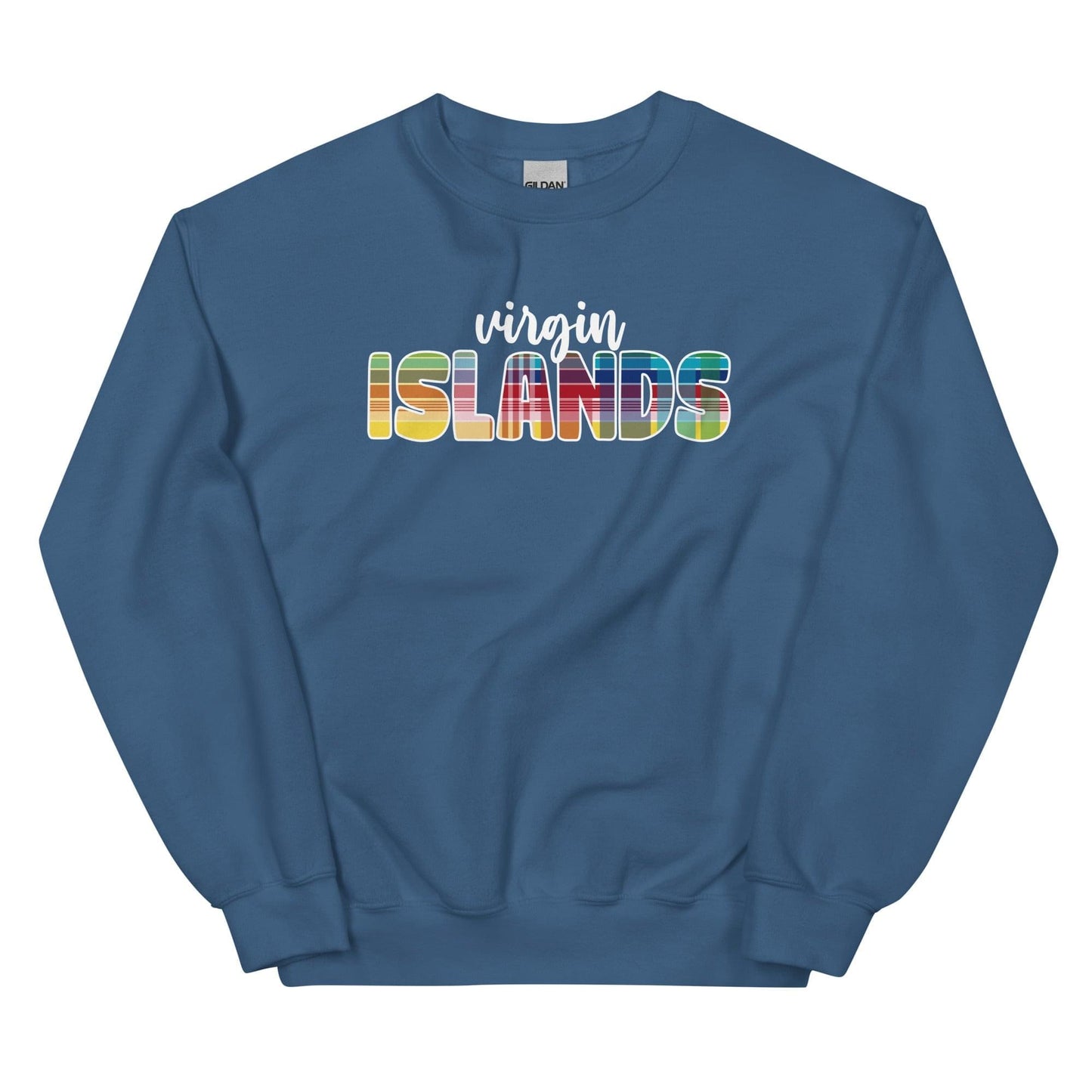 Madras Unisex Sweatshirt | Phade Fashion Virgin Islands