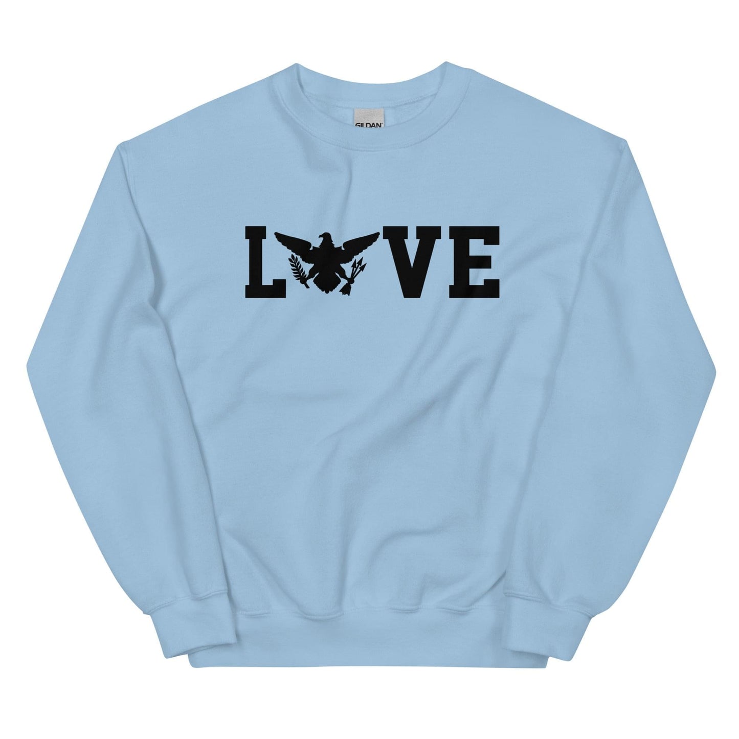 Love Black Print Sweatshirt | Phade Fashion Virgin Islands