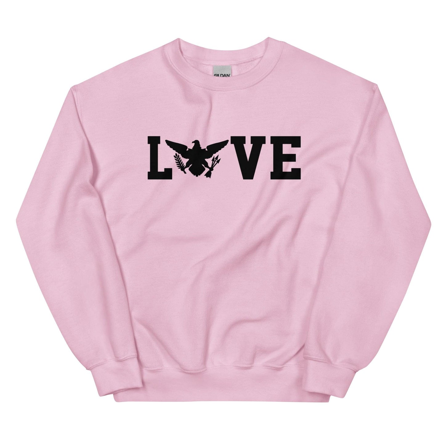 Love Black Print Sweatshirt | Phade Fashion Virgin Islands