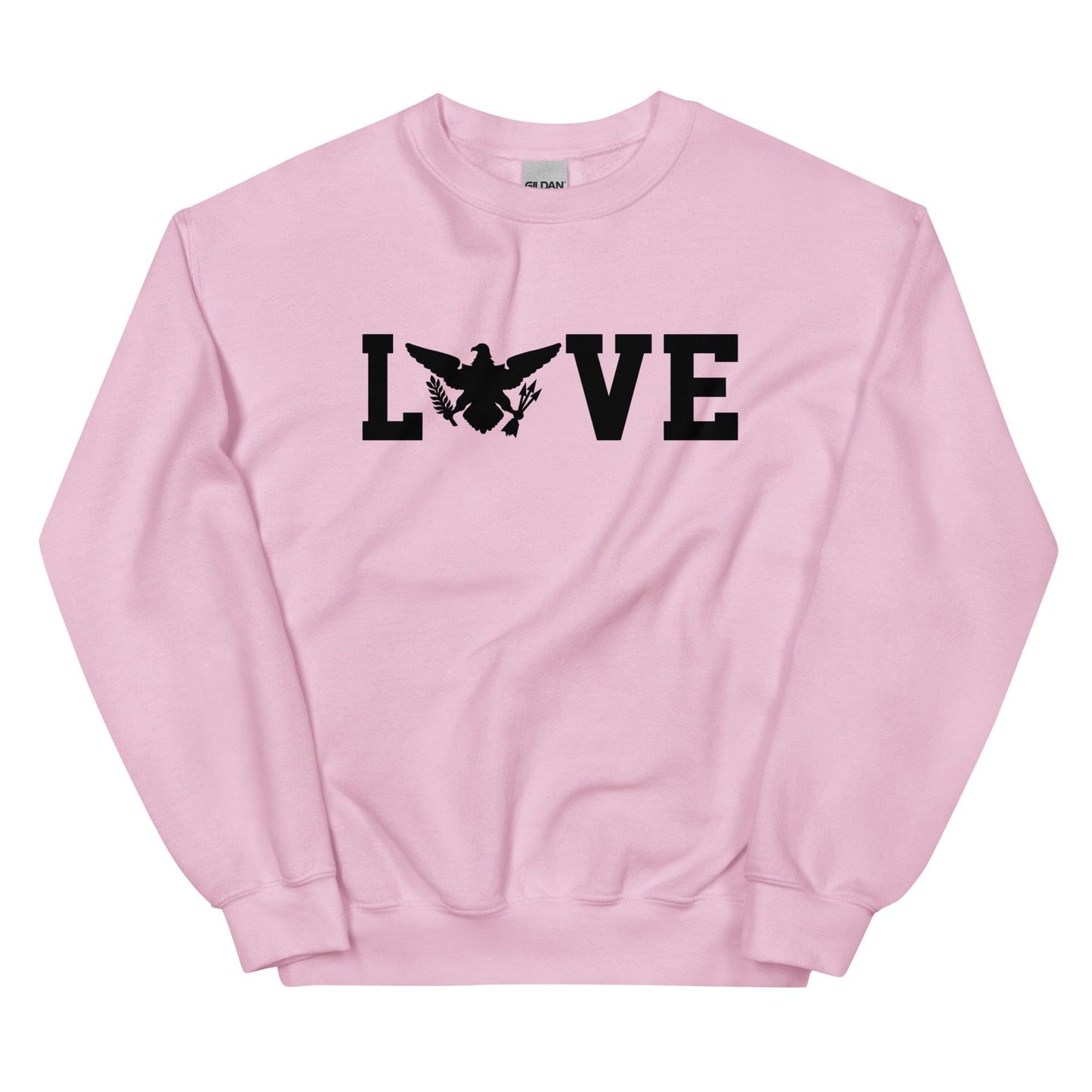 Love Black Print Sweatshirt | Phade Fashion Virgin Islands