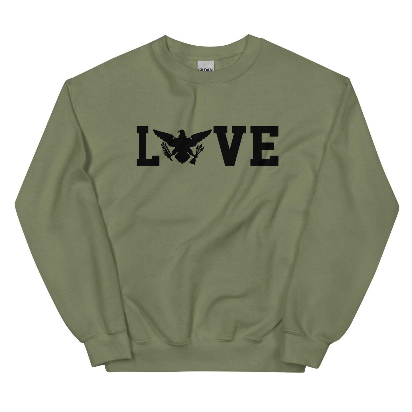 Love Black Print Sweatshirt | Phade Fashion Virgin Islands