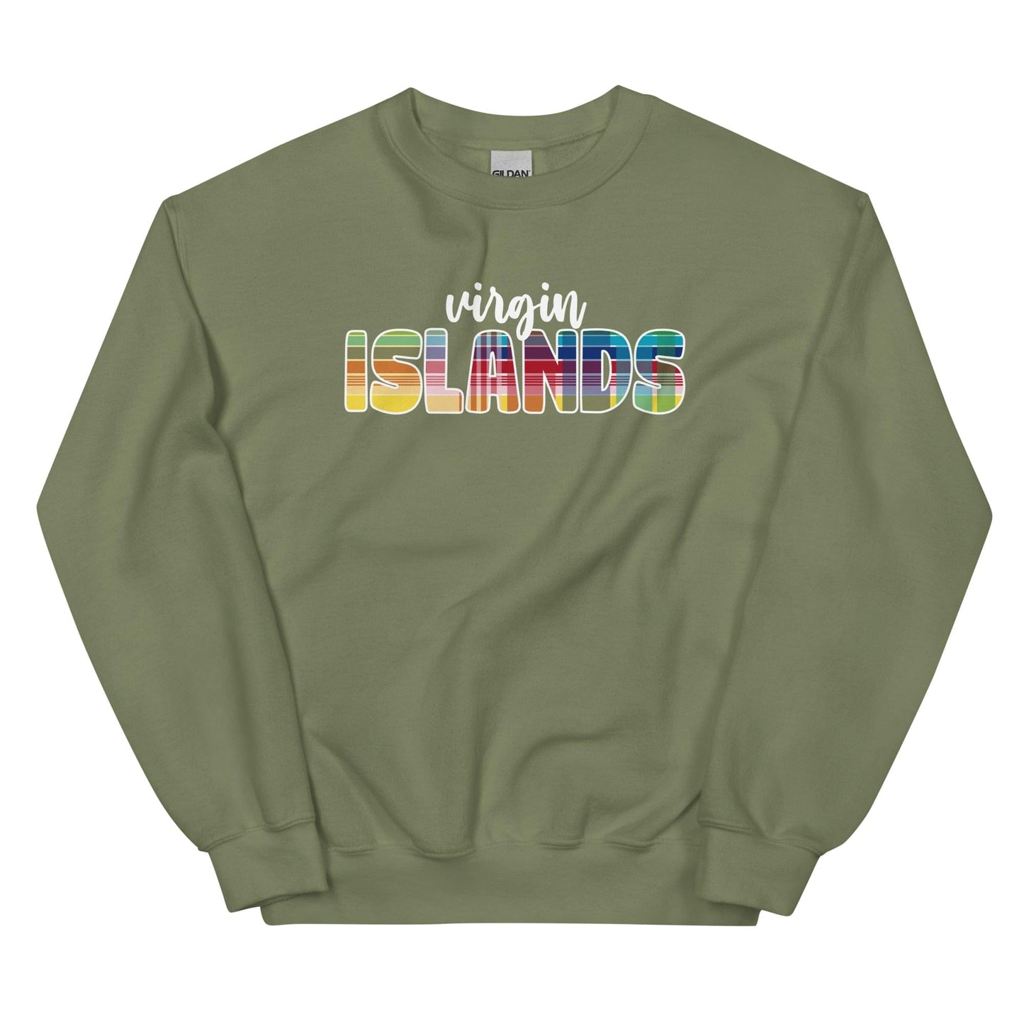 Madras Unisex Sweatshirt | Phade Fashion Virgin Islands