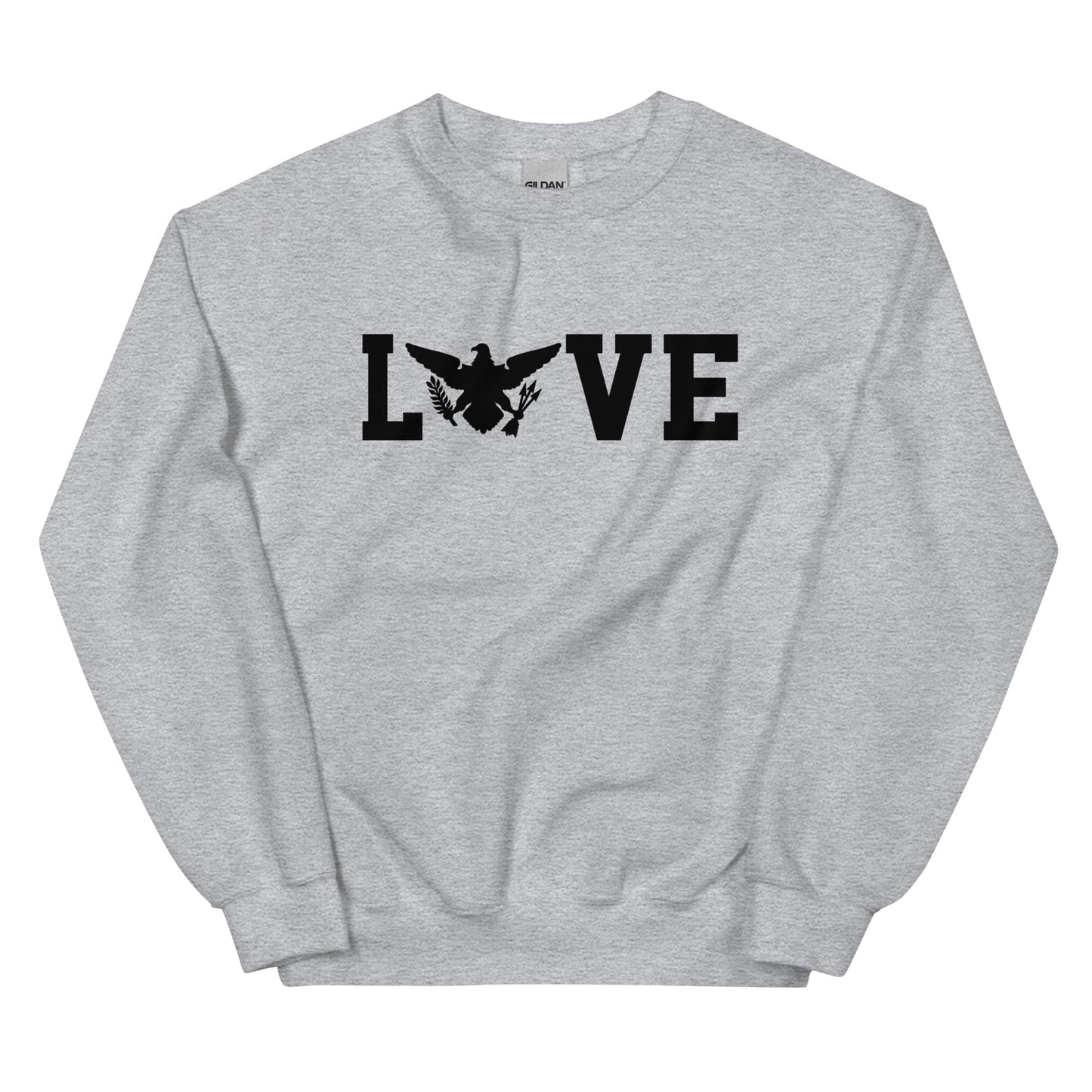 Love Black Print Sweatshirt | Phade Fashion Virgin Islands