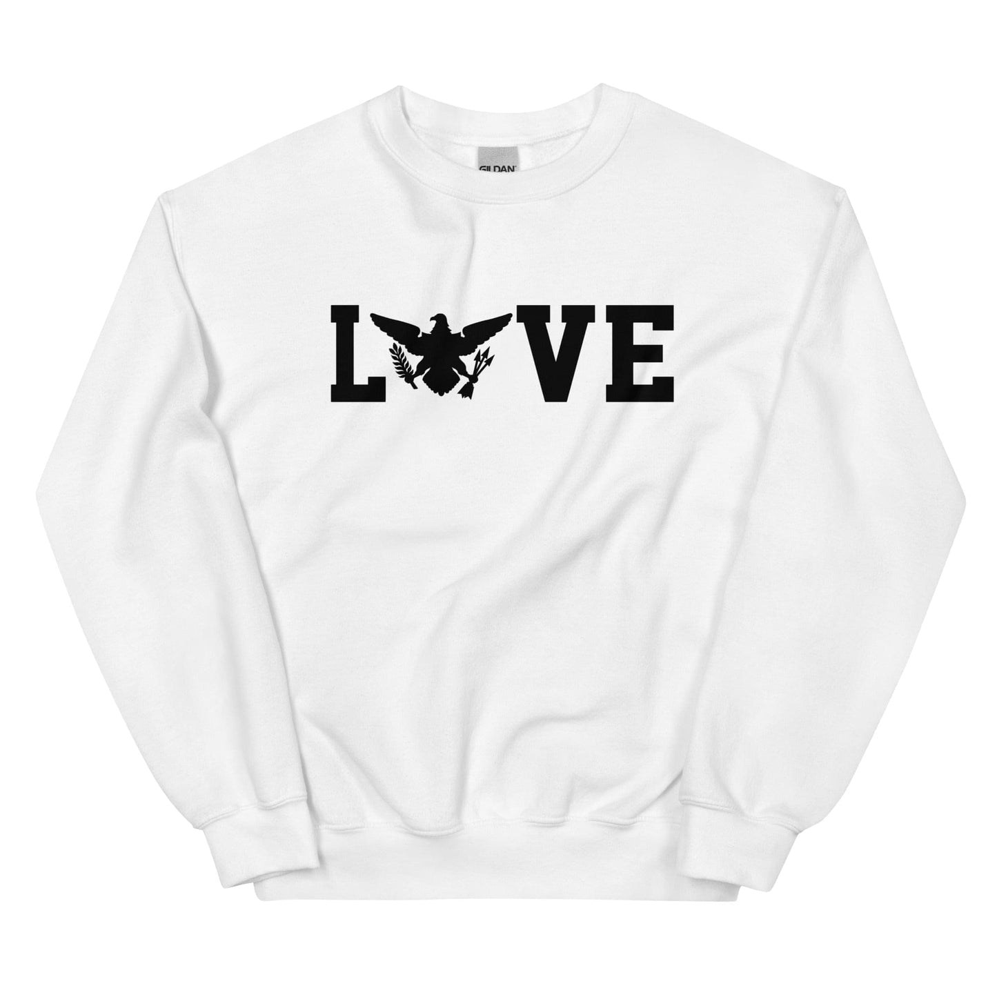 Love Black Print Sweatshirt | Phade Fashion Virgin Islands