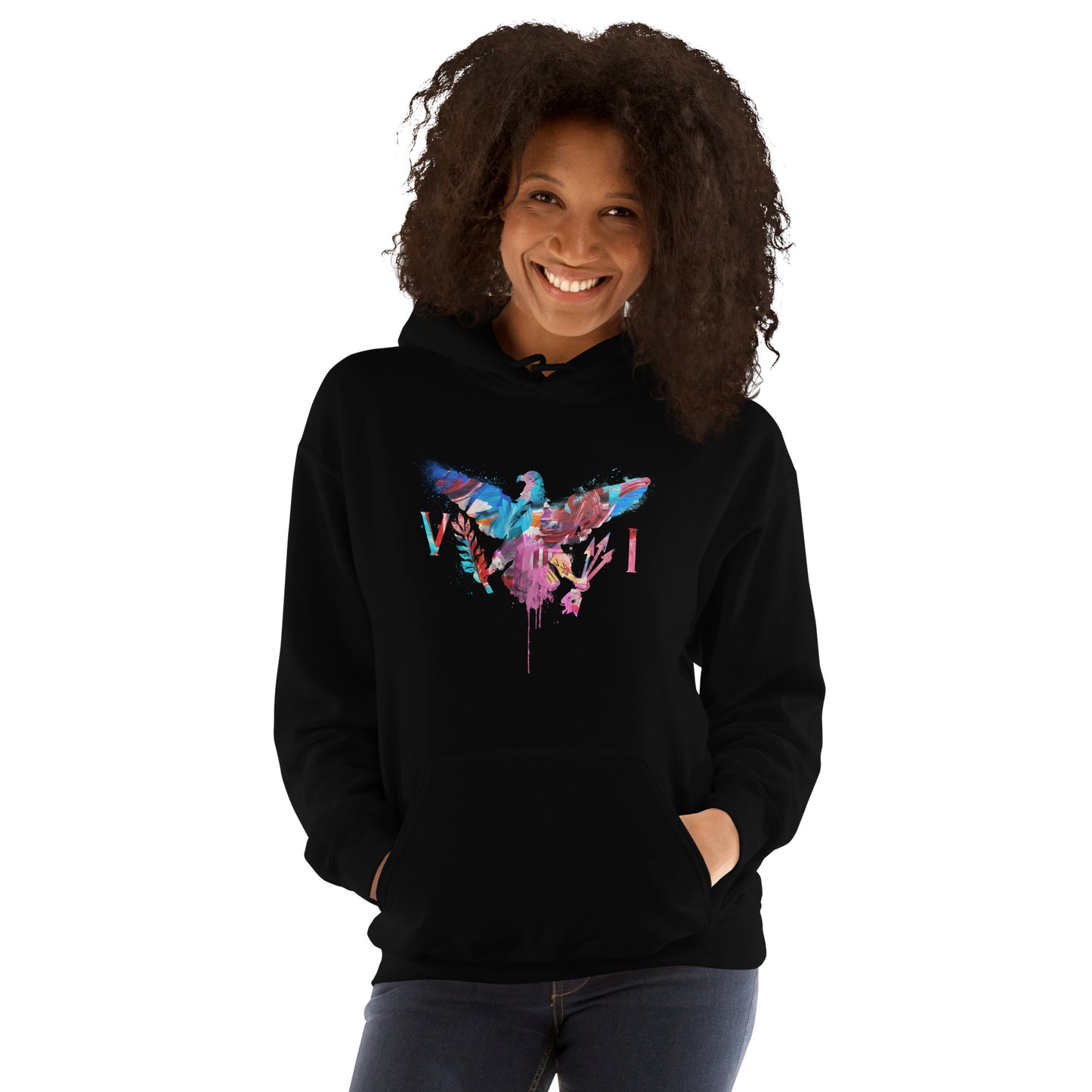 DRIPPING PAINT VI UNISEX HOODIE