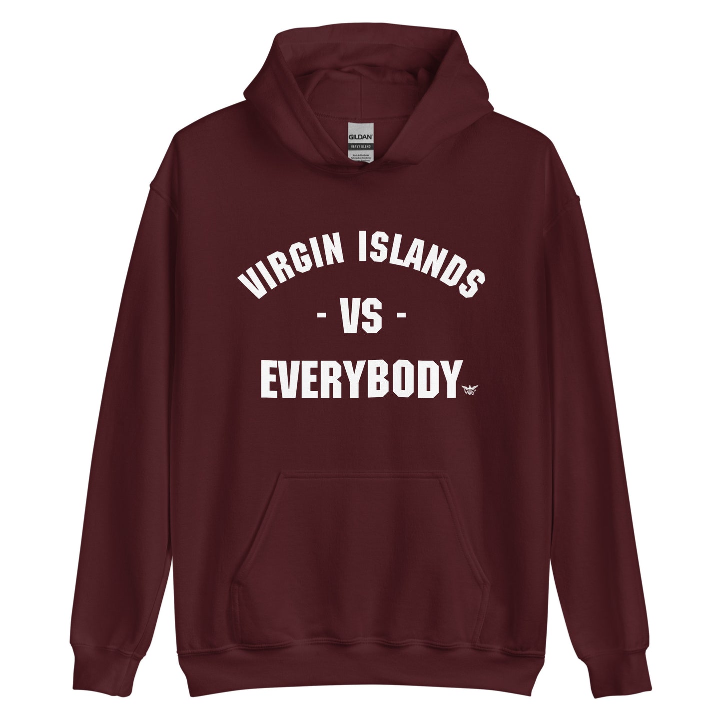 VIRGIN ISLANDS VS EVERYBODY UNISEX HOODIE