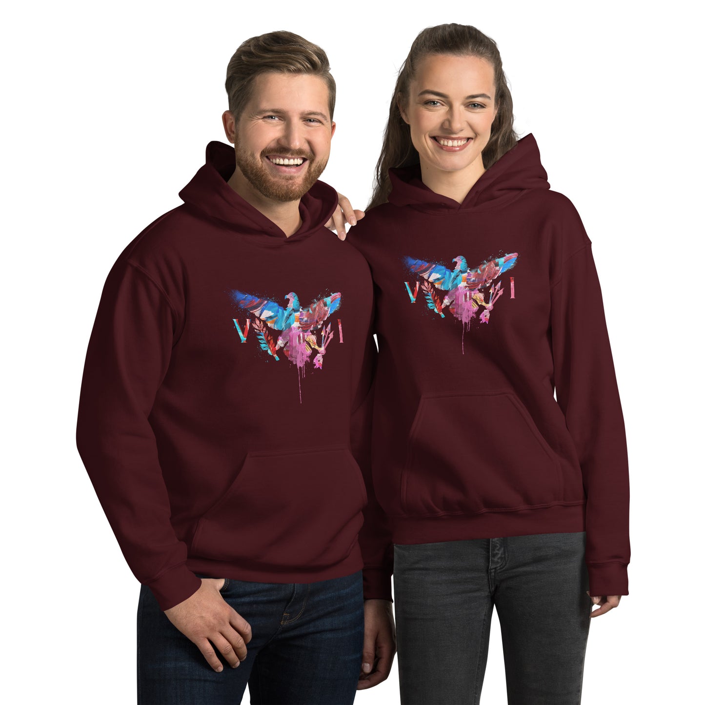 DRIPPING PAINT VI UNISEX HOODIE