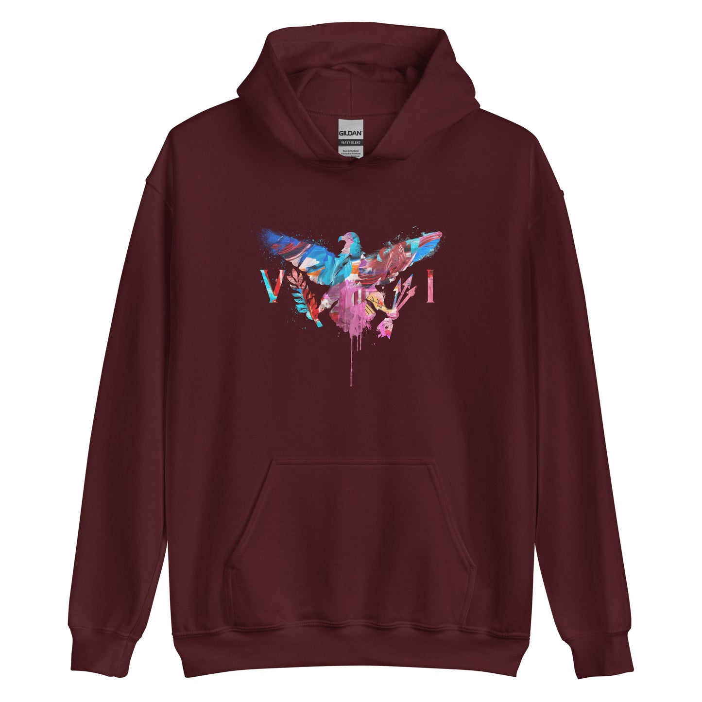 DRIPPING PAINT VI UNISEX HOODIE