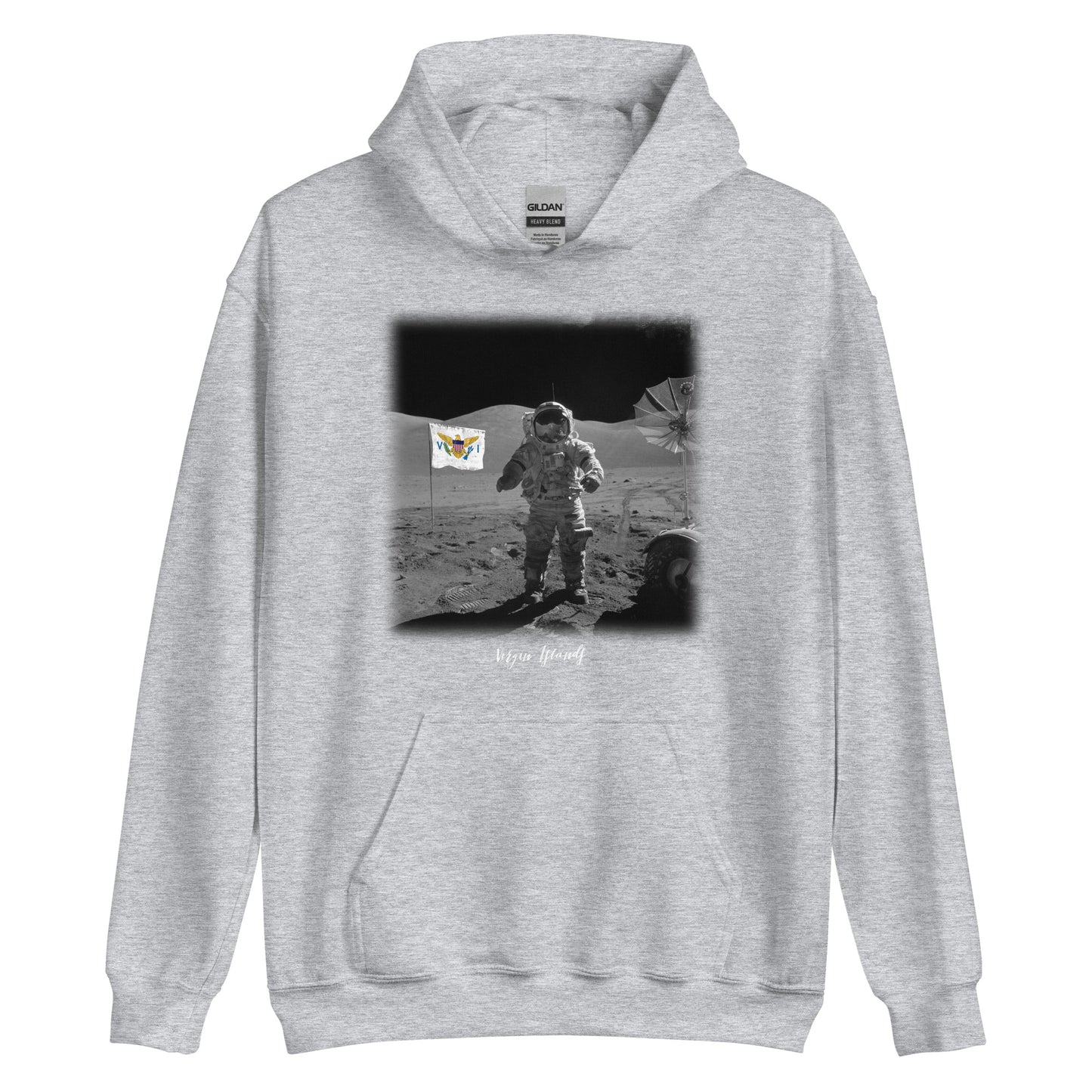 VI MAN ON MOON UNISEX HOODIE