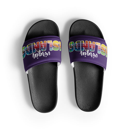 Grape Madras Women's Slides | Phade Fashion Virgin Islands