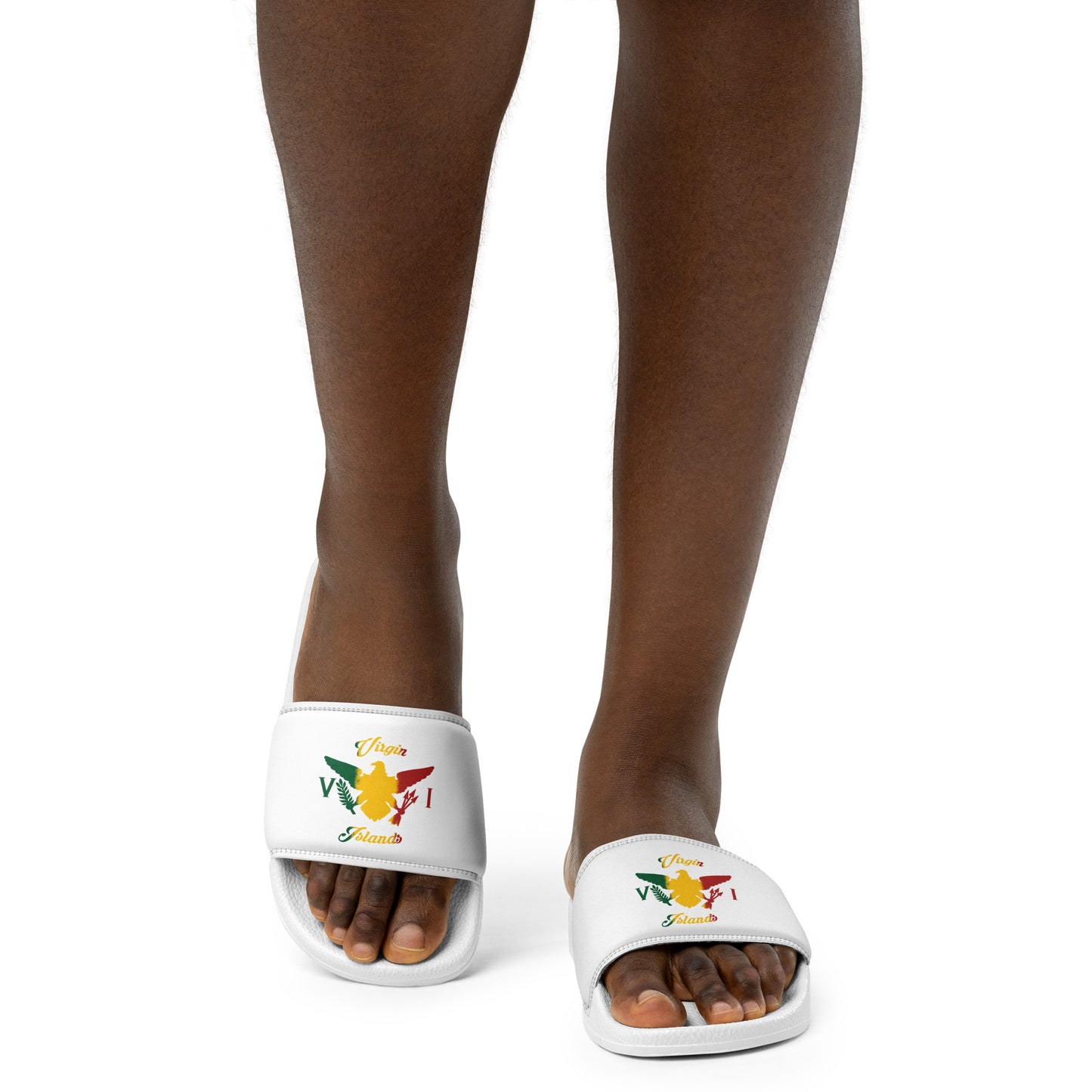 VI Ice Gold Women's Slides | Phade Fashion Virgin Islands