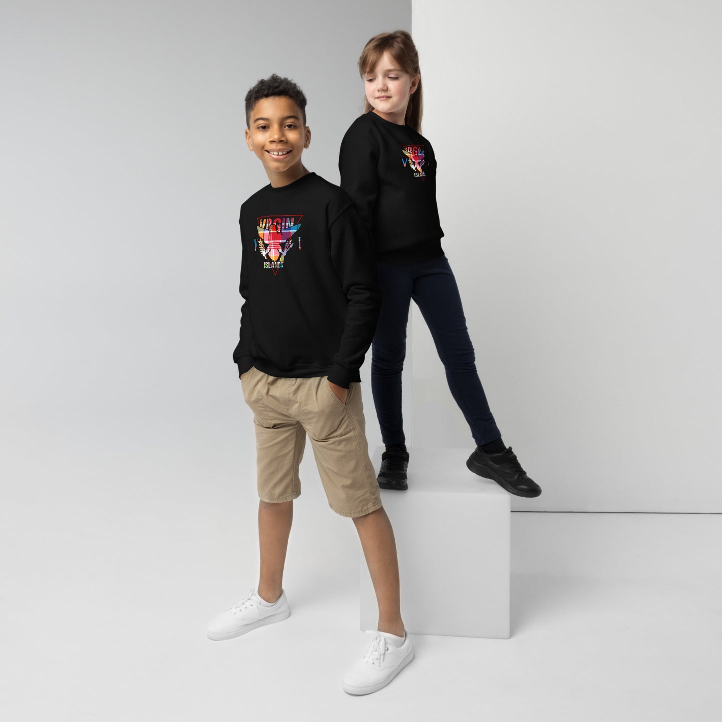 Youth hero crewneck sweatshirt