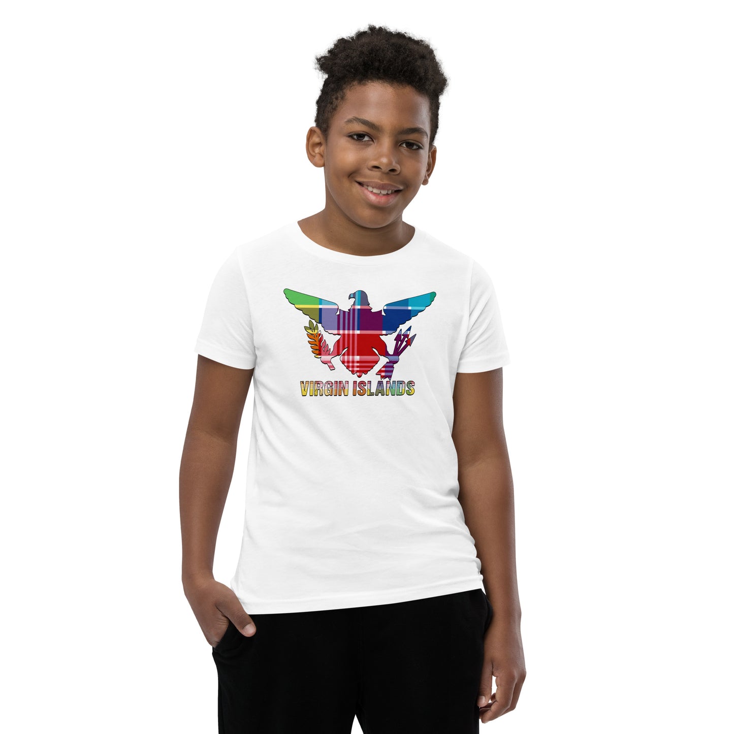 Youth Madras Fly High Tee | Phade Fashion Virgin Islands