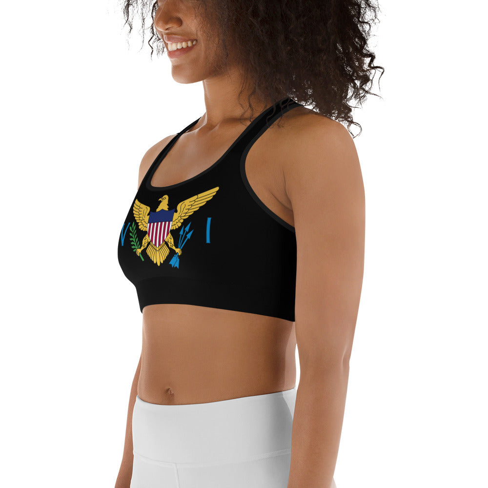 Vi Black Sports Bra | Phade Fashion Virgin Islands