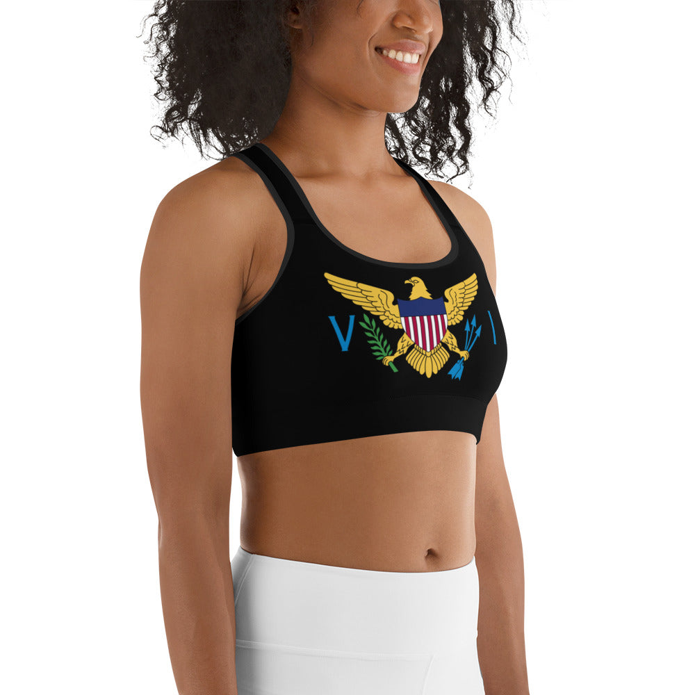 Vi Black Sports Bra | Phade Fashion Virgin Islands