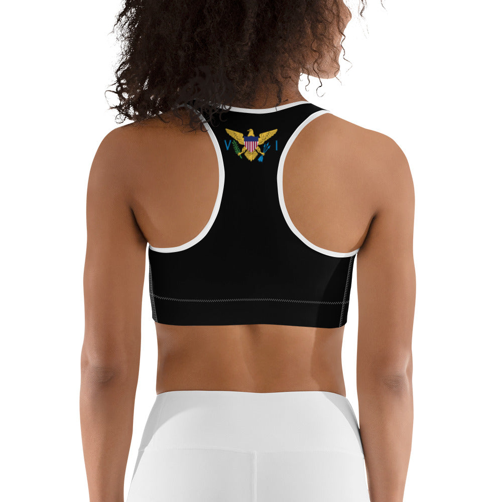 Vi Black Sports Bra | Phade Fashion Virgin Islands