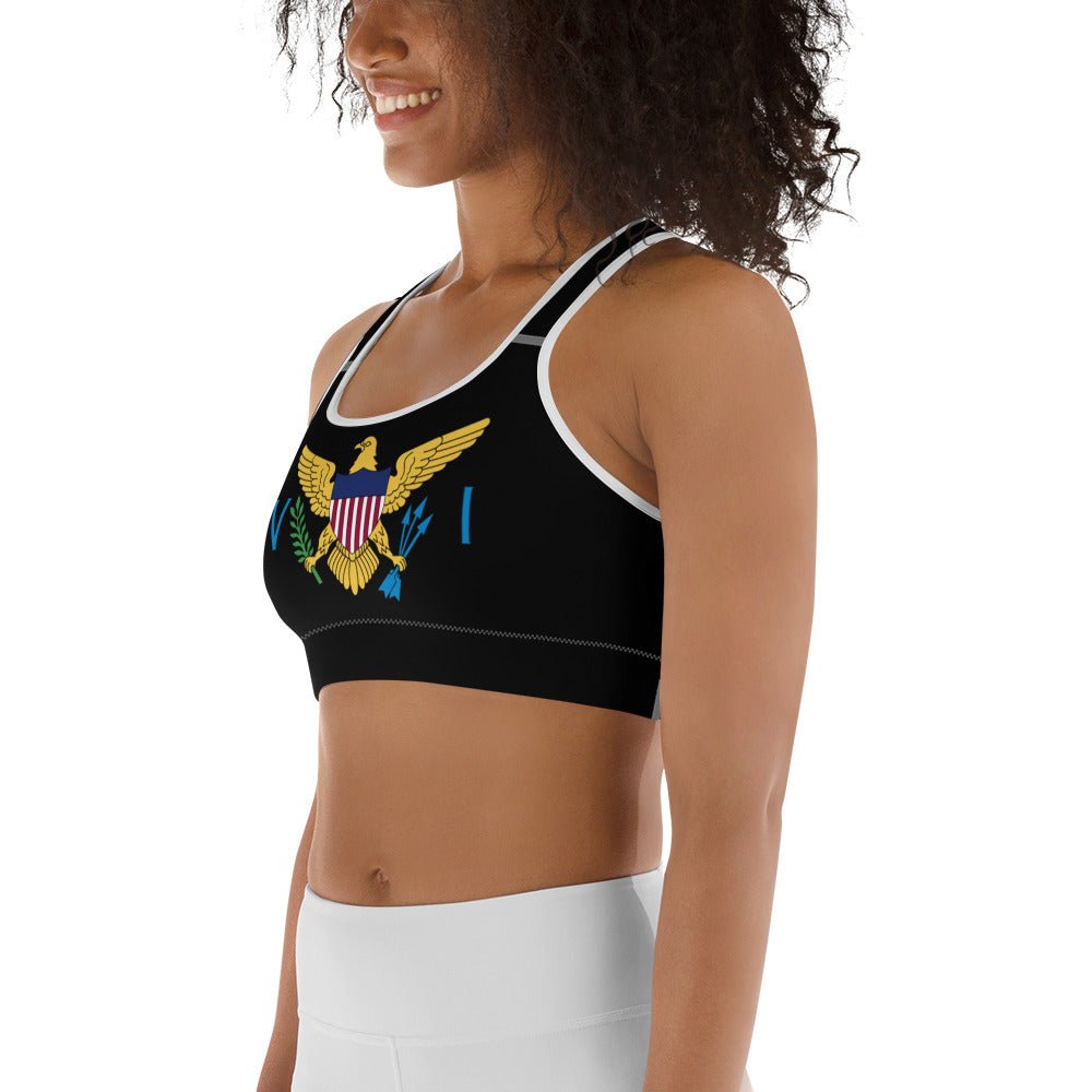 Vi Black Sports Bra | Phade Fashion Virgin Islands
