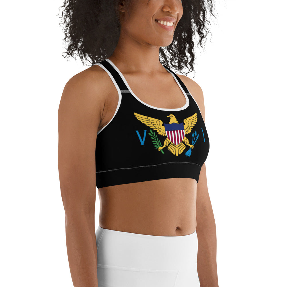 Vi Black Sports Bra | Phade Fashion Virgin Islands