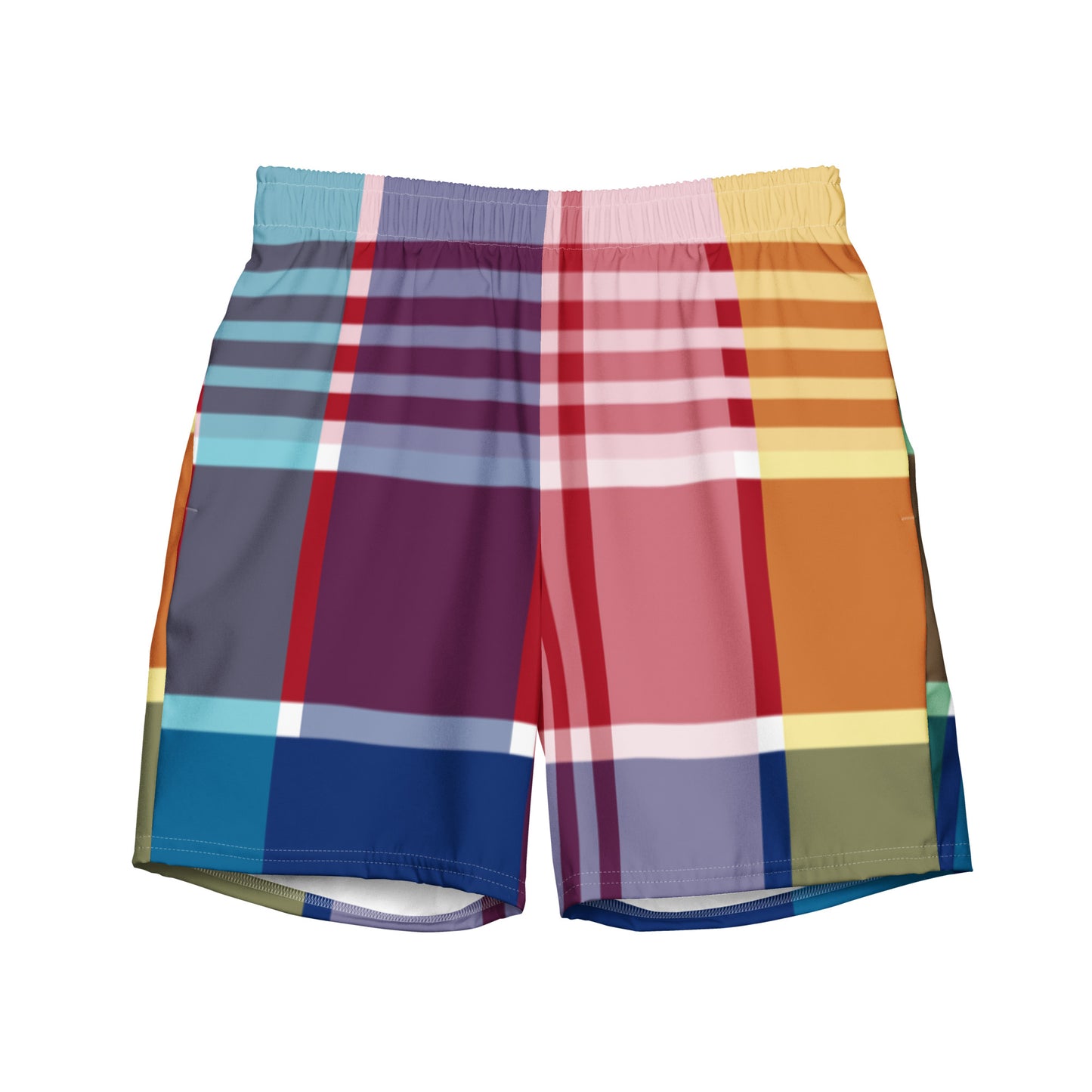 Madras Men's Swim Trunks | Phade Fashion Virgin Islands