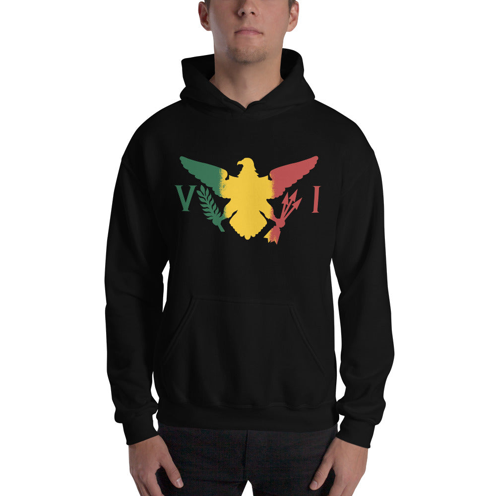 Vi Ice Gold Green Hoodie | Phade Fashion Virgin Islands