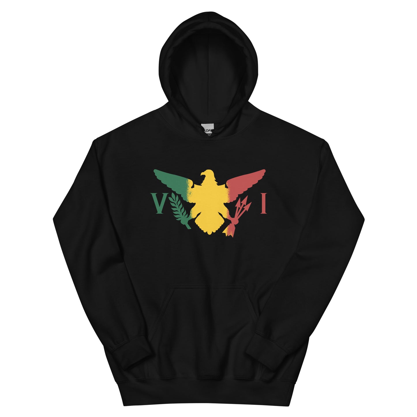 Vi Ice Gold Green Hoodie | Phade Fashion Virgin Islands