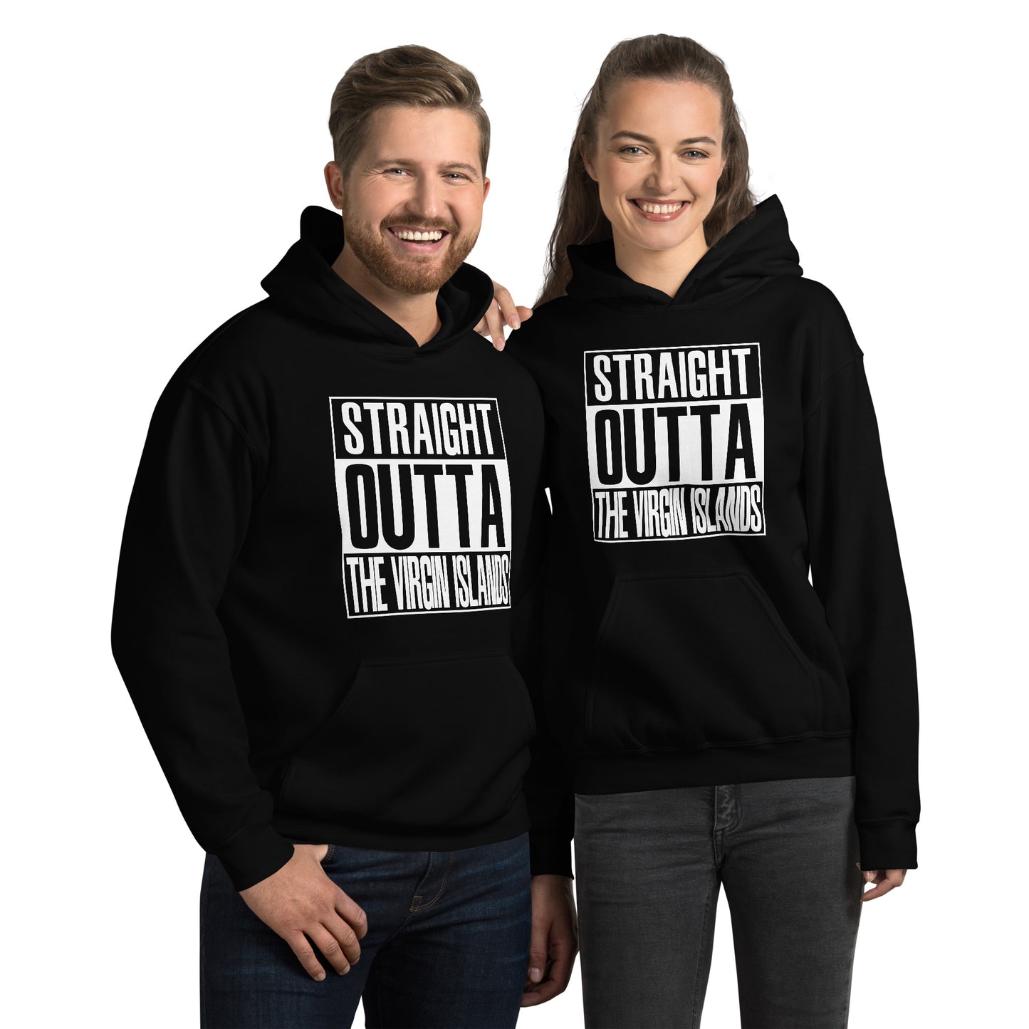 Straight Outta Unisex Hoodie | Phade Fashion Virgin Islands