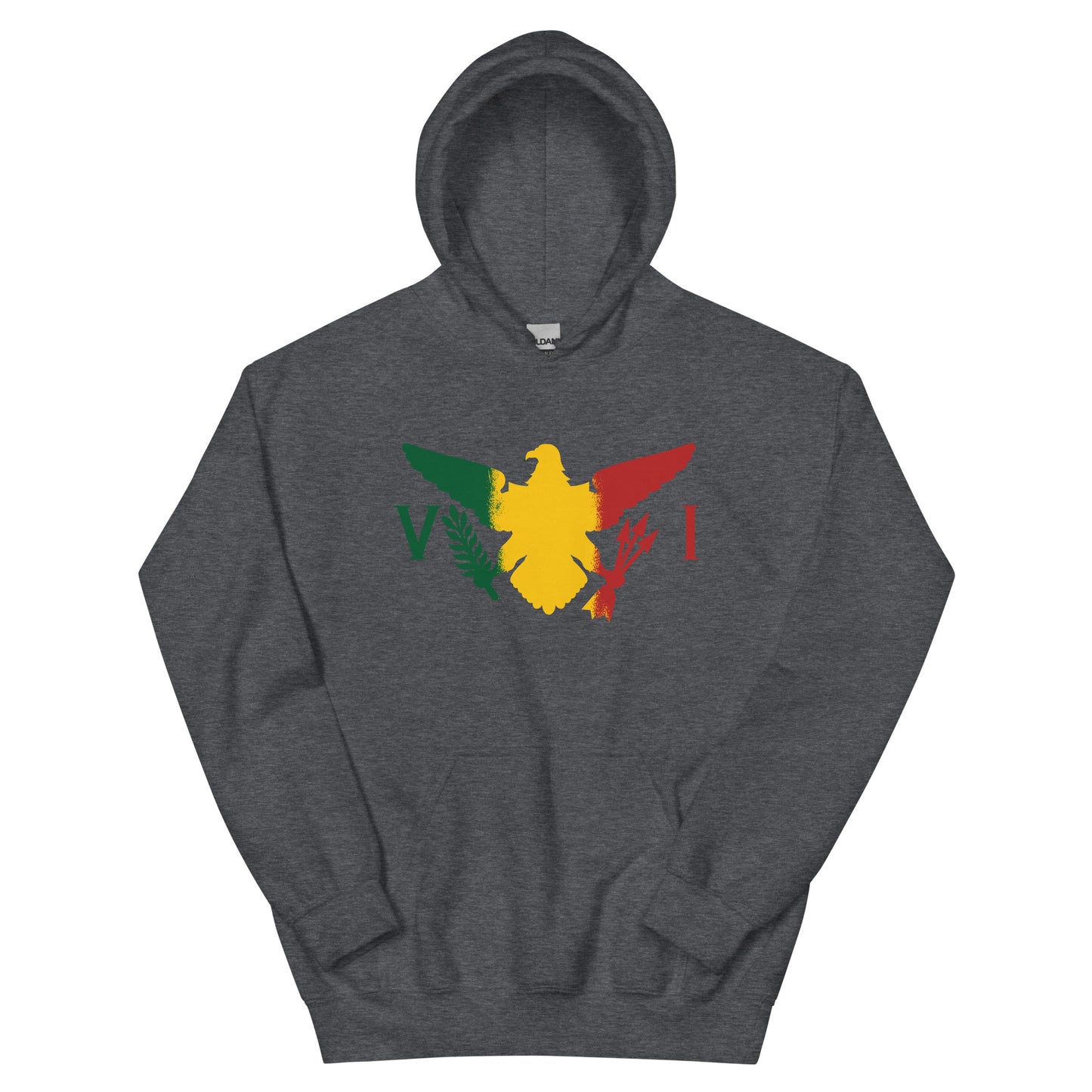 Vi Ice Gold Green Hoodie | Phade Fashion Virgin Islands