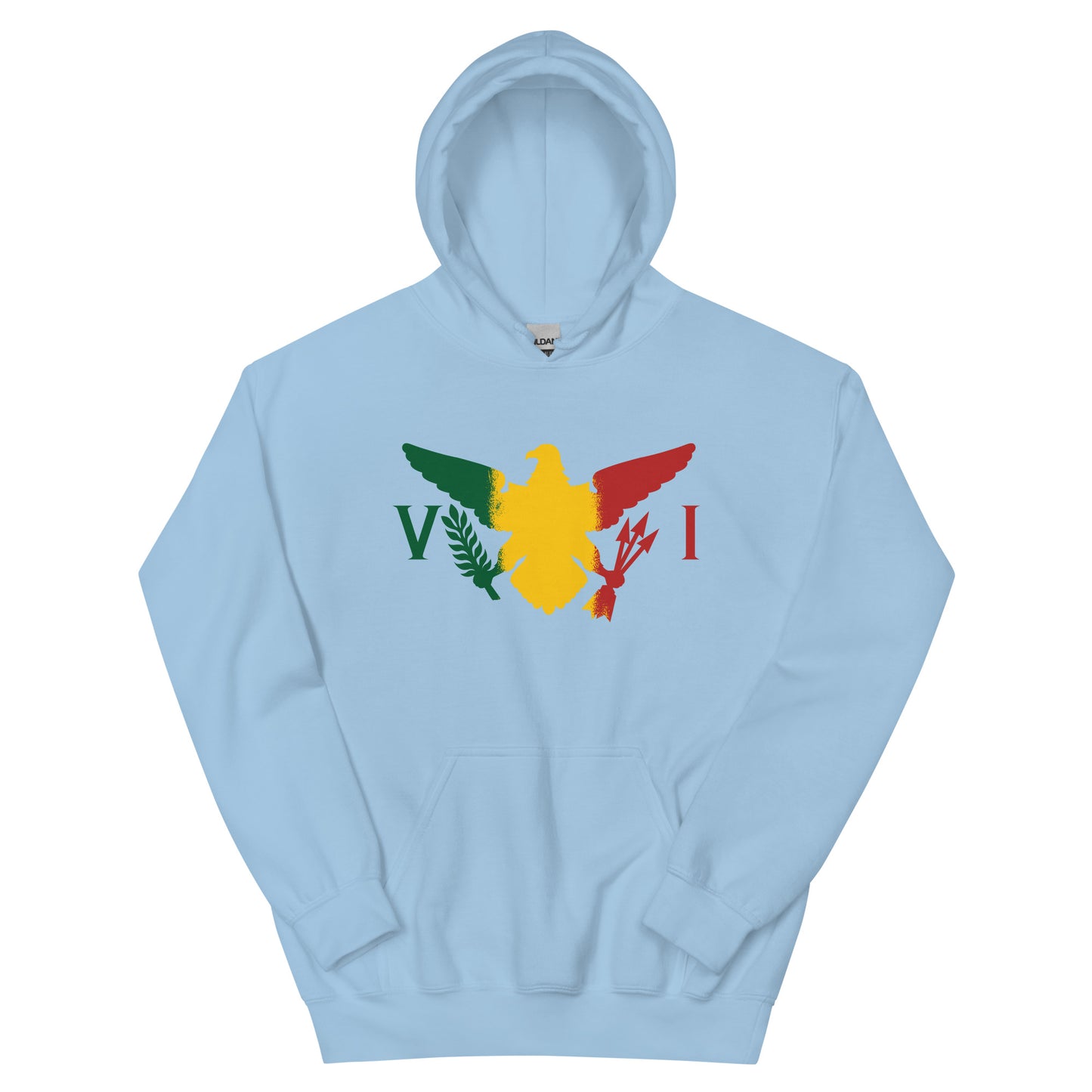 Vi Ice Gold Green Hoodie | Phade Fashion Virgin Islands