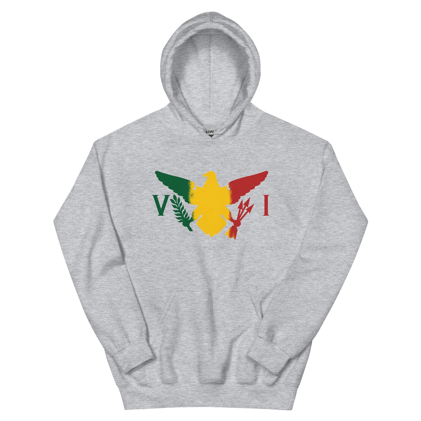 Vi Ice Gold Green Hoodie | Phade Fashion Virgin Islands
