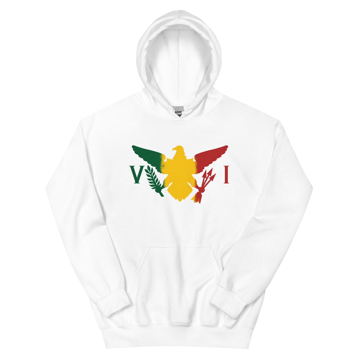 Vi Ice Gold Green Hoodie | Phade Fashion Virgin Islands