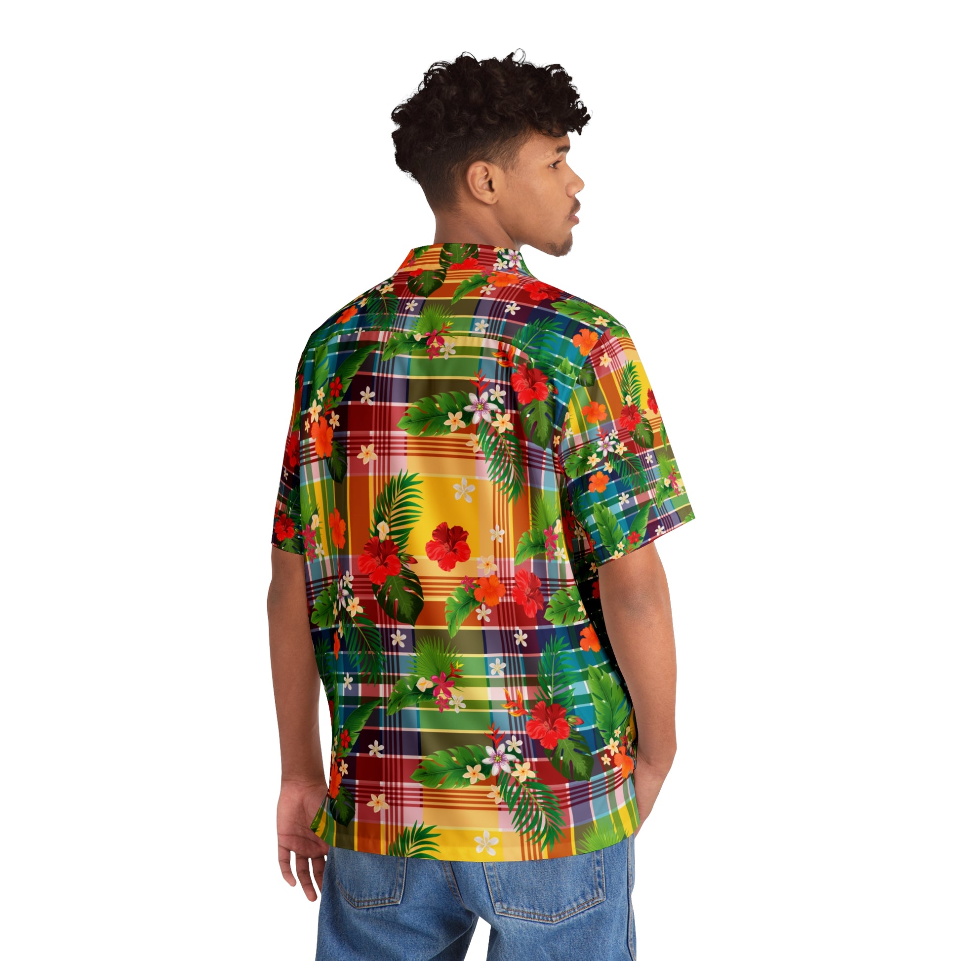Men's Madras Button Shirt | Phade Fashion Virgin Islands