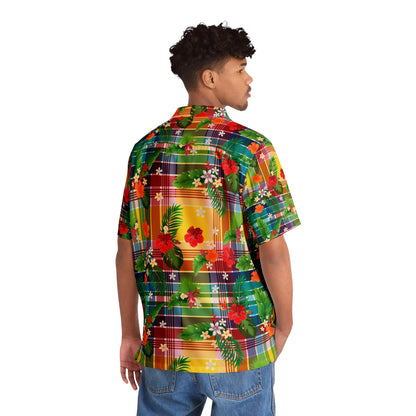 Men's Madras Button Shirt | Phade Fashion Virgin Islands