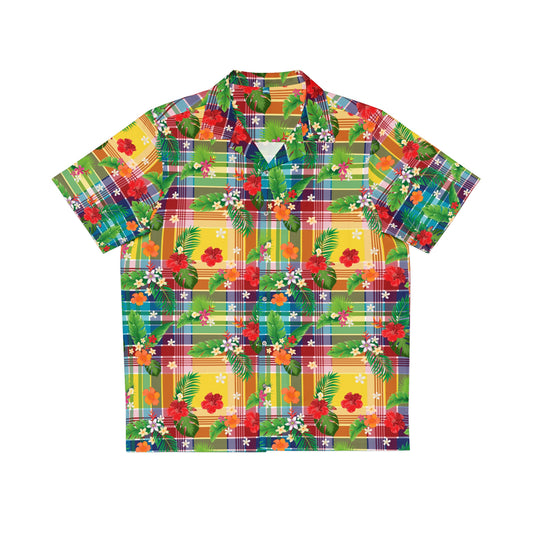 Men's Madras Button Shirt | Phade Fashion Virgin Islands