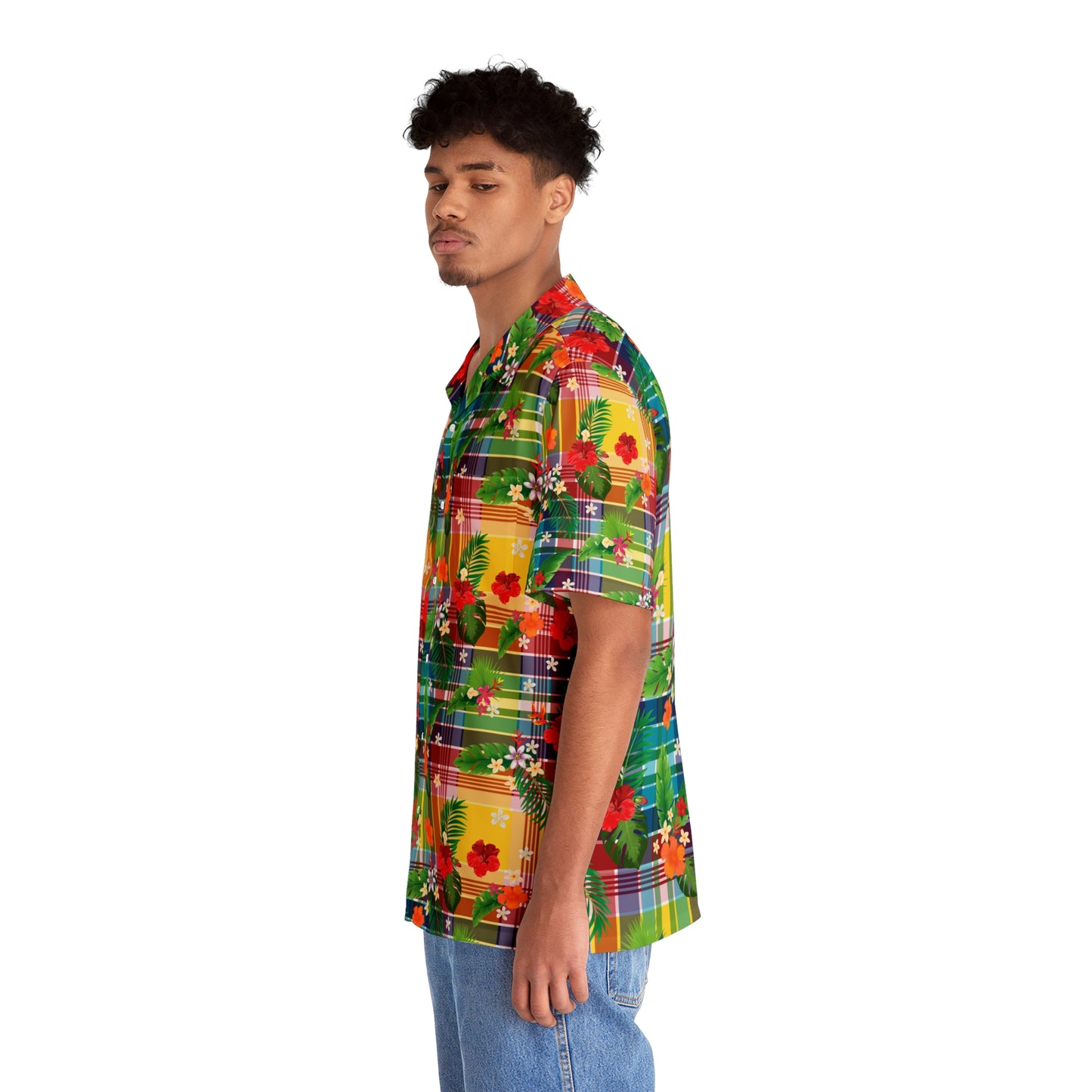 Men's Madras Button Shirt | Phade Fashion Virgin Islands