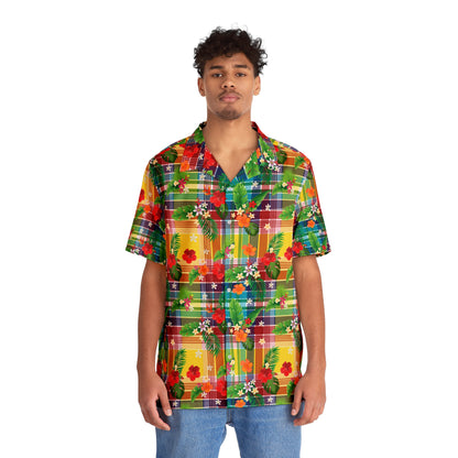 Men's Madras Button Shirt | Phade Fashion Virgin Islands